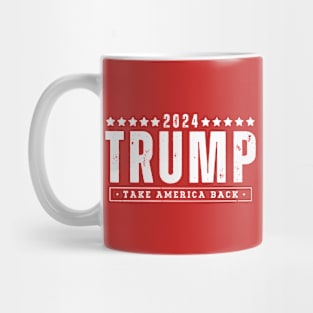 Trump 2024 Take America Back Mug